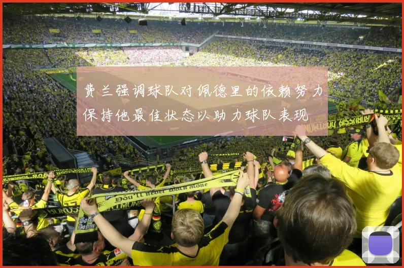 费兰强调球队对佩德里的依赖努力保持他最佳状态以助力球队表现